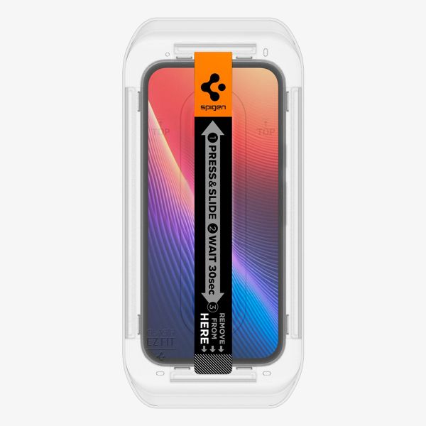 Spigen GLAStR EZ Fit Screenprotector + Applicator Google Pixel 9a