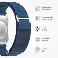 Accezz Nylon Alpine Band Apple Watch | 44/45/46/49 mm - Dark Blue