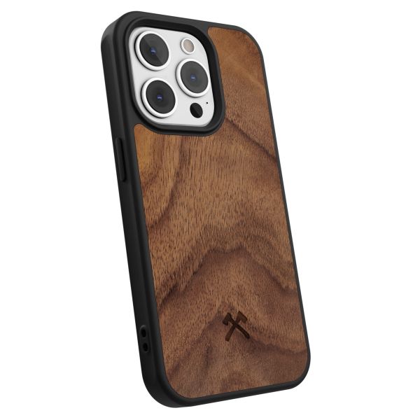 Woodcessories Bumper Case MagSafe iPhone 15 Pro Max - Walnut