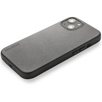 Decoded Leather Backcover MagSafe iPhone 13 Mini - Zwart