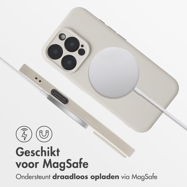imoshion Color Backcover met MagSafe Apple iPhone 16 Pro - Beige