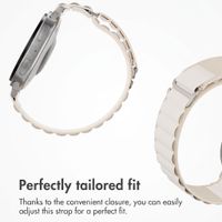 Accezz Nylon Alpine Band Samsung Galaxy Watch 9 (40/44mm) / Watch 8 (40/44mm) / Classic (46mm) - Starlight
