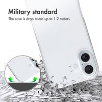 Accezz Xtreme Impact Back Cover Apple iPhone 16 - Transparent