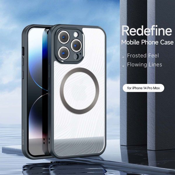 Dux Ducis Aimo Backcover met MagSafe Apple iPhone 14 Pro Max - Transparant