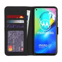 imoshion Luxe Bookcase Motorola Moto G8 Power - Donkerblauw