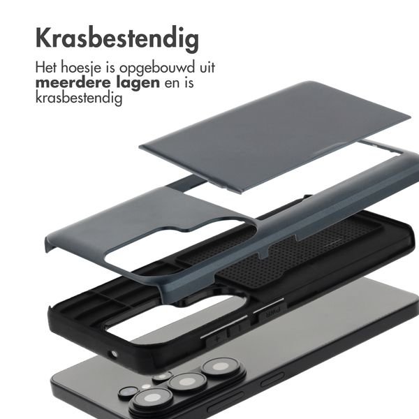 imoshion Backcover met pasjeshouder Samsung Galaxy S26 Ultra - Donkerblauw