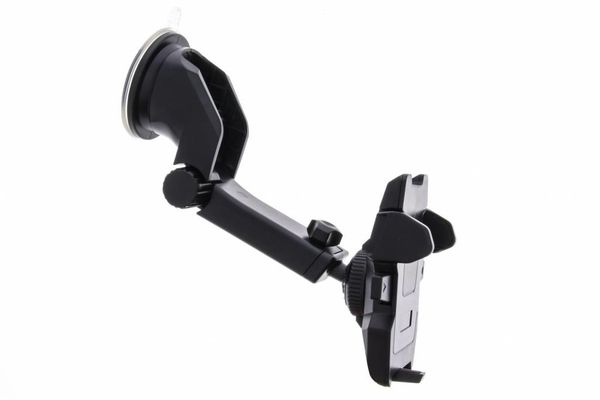 Long Neck Car Mount - Telefoonhouder auto - voorruit - Universeel - Zwart