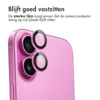 imoshion 2 Pack Camera lens protector iPhone 16 / 16 Plus - Roze