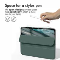 imoshion Magnetic Book Case Apple iPad Pro 11 (2025) M5 / (2024) M4 - Dark Green