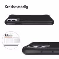 imoshion Rugged Hybrid Carbon Case Apple iPhone 11 - Black