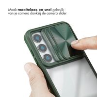 imoshion Camslider Backcover Samsung Galaxy S25 - Donkergroen