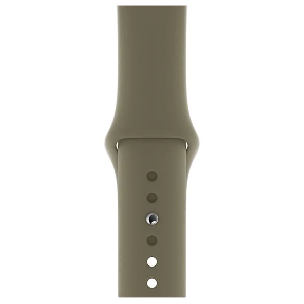 Apple Sport Band Apple Watch Series 1 t/m 9 / SE (38/40/41 mm) | Series 10 / 11 (42 mm) - Khaki