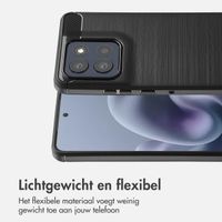 imoshion Brushed Backcover Motorola Moto G86 Power - Zwart