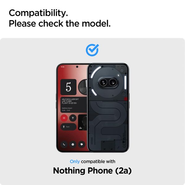 Spigen GLAStR EZ Fit Screenprotector 2 Pack + Applicator Nothing Phone (2a) / (2a) Plus