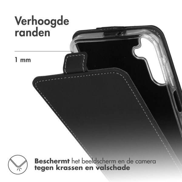 Accezz Flipcase Samsung Galaxy A15 (5G/4G) - Zwart