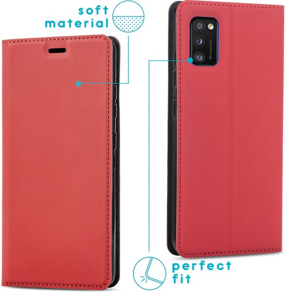 imoshion Slim Folio Bookcase Samsung Galaxy A41 - Rood