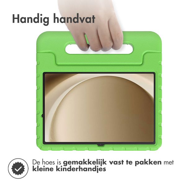 imoshion Kidsproof Backcover met handvat Samsung Galaxy Tab A9 Plus - Groen