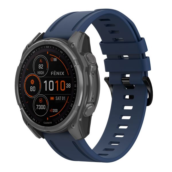 imoshion QuickFit® Line Siliconenbandje Garmin Watch | 20 mm aansluiting - Donkerblauw