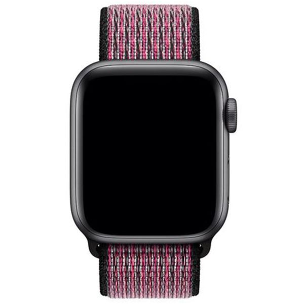 Apple Nike Sport Loop Band Apple Watch Series 1-9 / SE - 38/40/41 mm / Series 10 - 42 mm - Pink Blast/True Berry