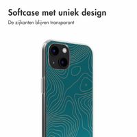 imoshion Design hoesje iPhone 13 - Topo Turquoise