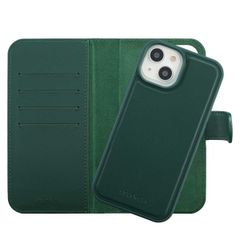 Selencia Olyn Detachable Wallet Case with MagSafe Apple iPhone 15 - Green