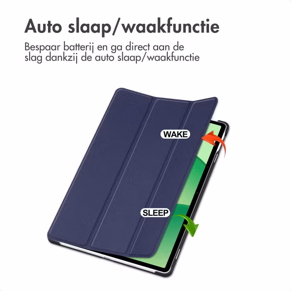 imoshion Trifold Bookcase OnePlus Pad Lite - Donkerblauw