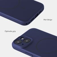 Accezz Grip Backcover met MagSafe Apple iPhone 14 - Donkerblauw
