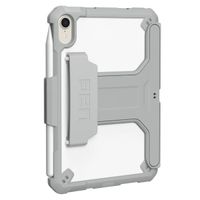 UAG Scout Healthcare backcover met stand en strap Apple iPad Mini 7 (2024) / iPad Mini 6 (2021) - Wit / Grijs