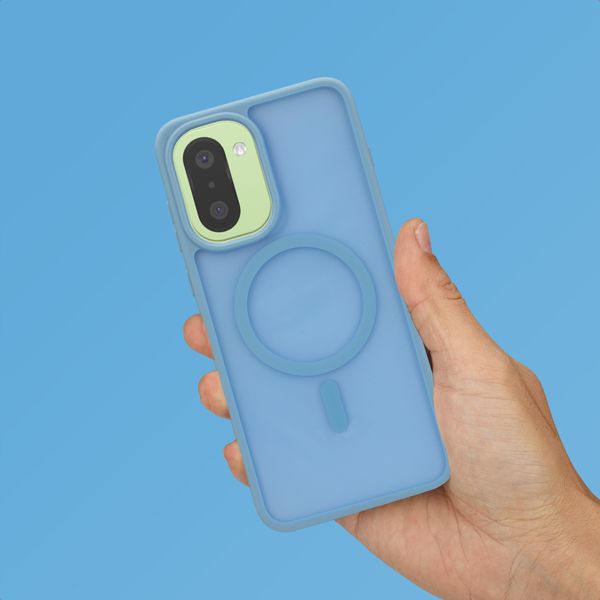 imoshion Color Guard Backcover met MagSafe OnePlus 15R - Lichtblauw