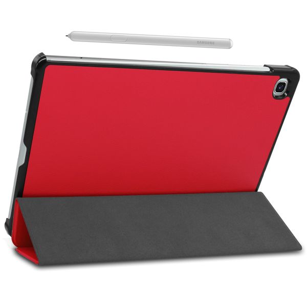 imoshion Trifold Bookcase Samsung Galaxy Tab S6 Lite / Tab S6 Lite (2022) / Tab S6 Lite (2024) - Rood