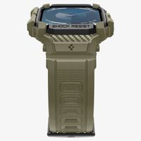 Spigen Rugged Armor™ Pro Case Apple Watch 10 - 46 mm - Vintage Khaki