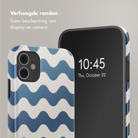 Selencia Vivid Tough Backcover iPhone 11 - Wave Vibes Classic Blue