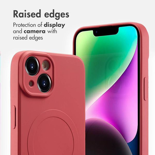 imoshion Colour Back Cover with MagSafe Apple iPhone 14 - Dusty Rose
