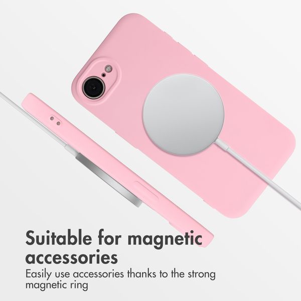 imoshion Colour Back Cover with MagSafe Apple iPhone 17e / 16e - Candy Pink