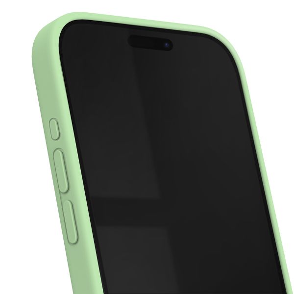 iDeal of Sweden Silicone Case iPhone 15 Pro - Mint