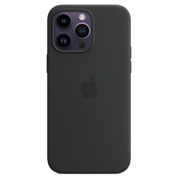 Apple Silicone Back Cover with MagSafe Apple iPhone 14 Pro Max - Midnight