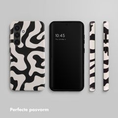 Selencia Vivid Backcover Samsung Galaxy S24 - Art Wave Black