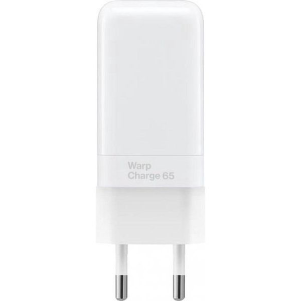 OnePlus Warp Charge USB-C Power Adaptor - 65W - Wit