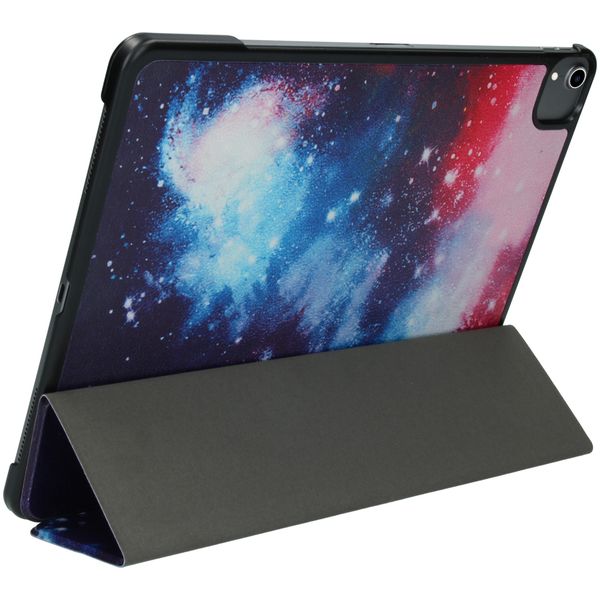 imoshion Design Trifold Bookcase iPad Pro 12.9 (2020) / iPad Pro 12.9 (2018) - Space Design