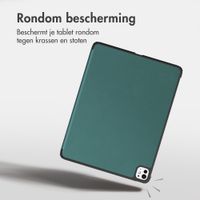 imoshion Trifold Bookcase Apple iPad Pro 11 (2022 / 2021 / 2020 / 2018) - Donkergroen