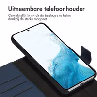 Accezz Premium Leather 2 in 1 Wallet Bookcase Samsung Galaxy S22 - Donkerblauw