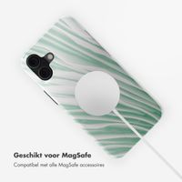 Selencia Vivid Backcover met MagSafe Apple iPhone 16 - Nature Grayed Jade