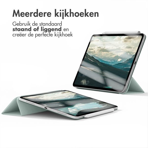 imoshion Magnetic Bookcase Apple iPad Pro 11 (2022 / 2021 / 2020 / 2018) - Lichtgroen