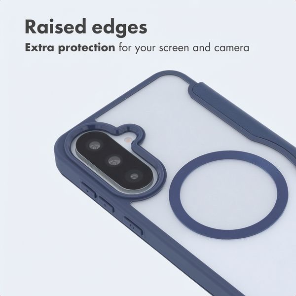imoshion Transparent Bookcase with MagSafe Samsung Galaxy A37 (5G) - Blue
