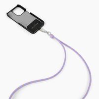 iDeal of Sweden Cord Phone Strap Universal - Telefoonkoord - Universeel - Multi Purple