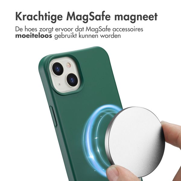 imoshion Color Backcover met afneembaar koord MagSafe Apple iPhone 14 - Donkergroen
