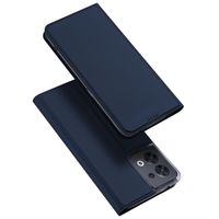 Dux Ducis Slim Softcase Bookcase Oppo Reno 8 Pro 5G - Donkerblauw