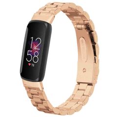 imoshion Stalen bandje Fitbit Luxe - Rosé Goud