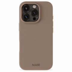 Holdit Silicone Case Apple iPhone 16 Pro Max - Mocha Brown