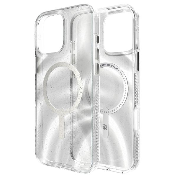 ZAGG Milan Snap Case met MagSafe iPhone 16 Pro Max - Swirl Glitter